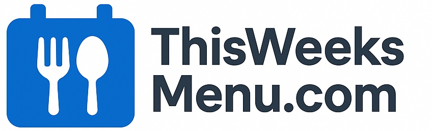 This Week's Menu hero